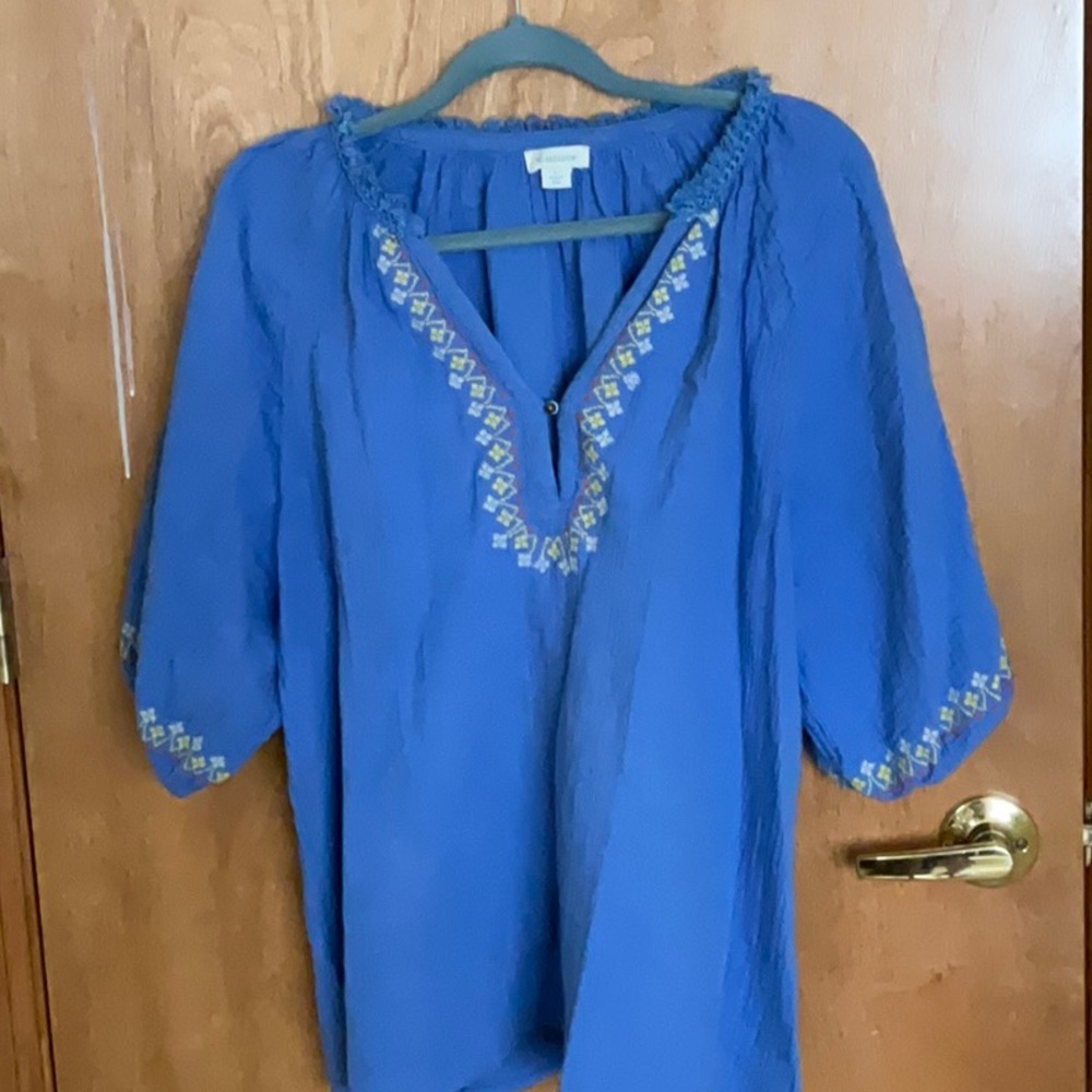 Sundance embroidered top